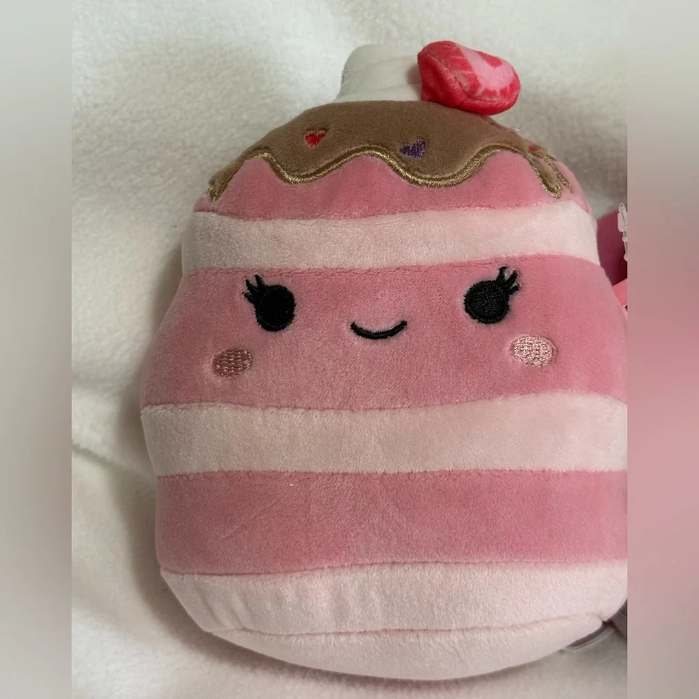 Squishmallows Pink Dessert-Themed Plush Pair - NWT